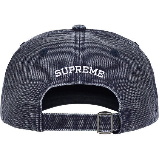 Supreme Pigment Coated S Logo 6-Panel "Navy"