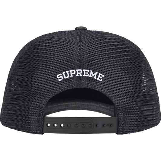Supreme Raffia Mesh Back 5-Panel "Black"