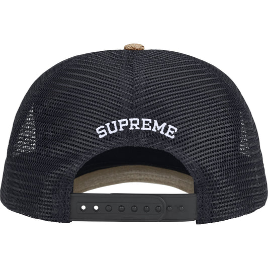Supreme Raffia Mesh Back 5-Panel "Tan"