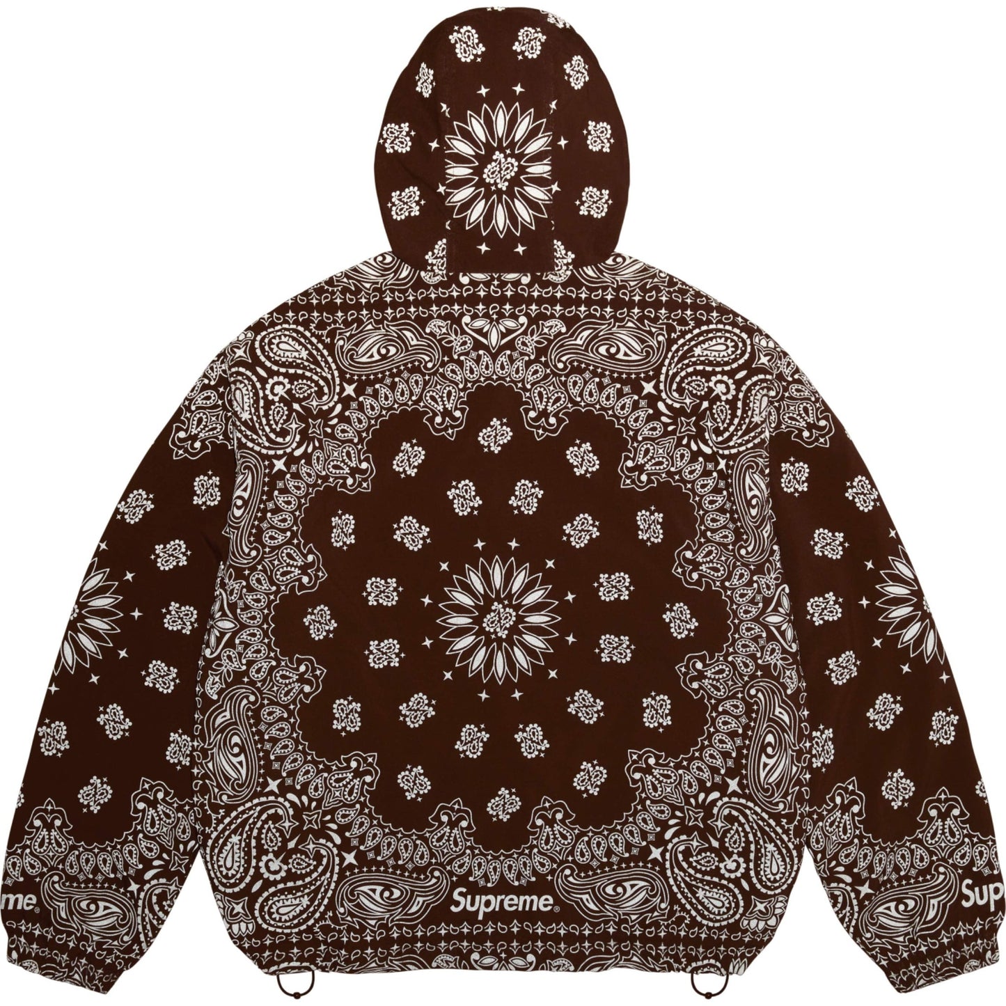 Supreme Reflective Bandana Anorak "Brown"