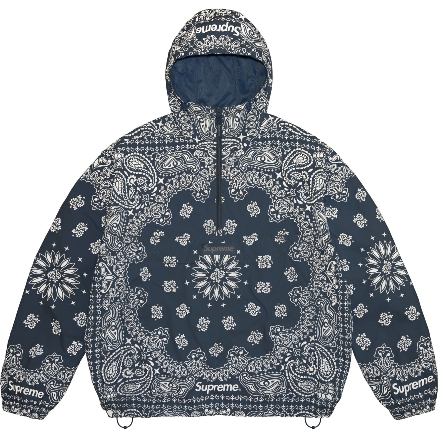 Supreme Reflective Bandana Anorak "Light Blue"