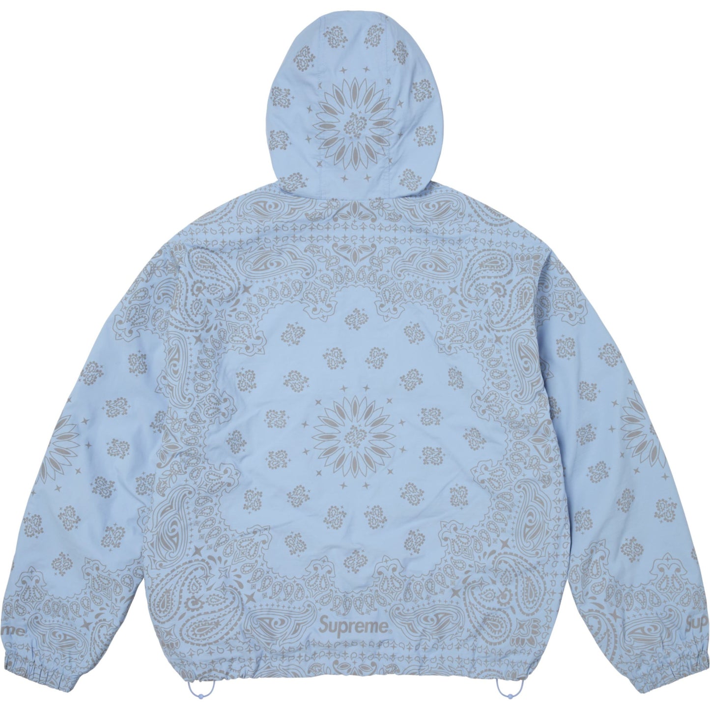 Supreme Reflective Bandana Anorak "Light Blue"