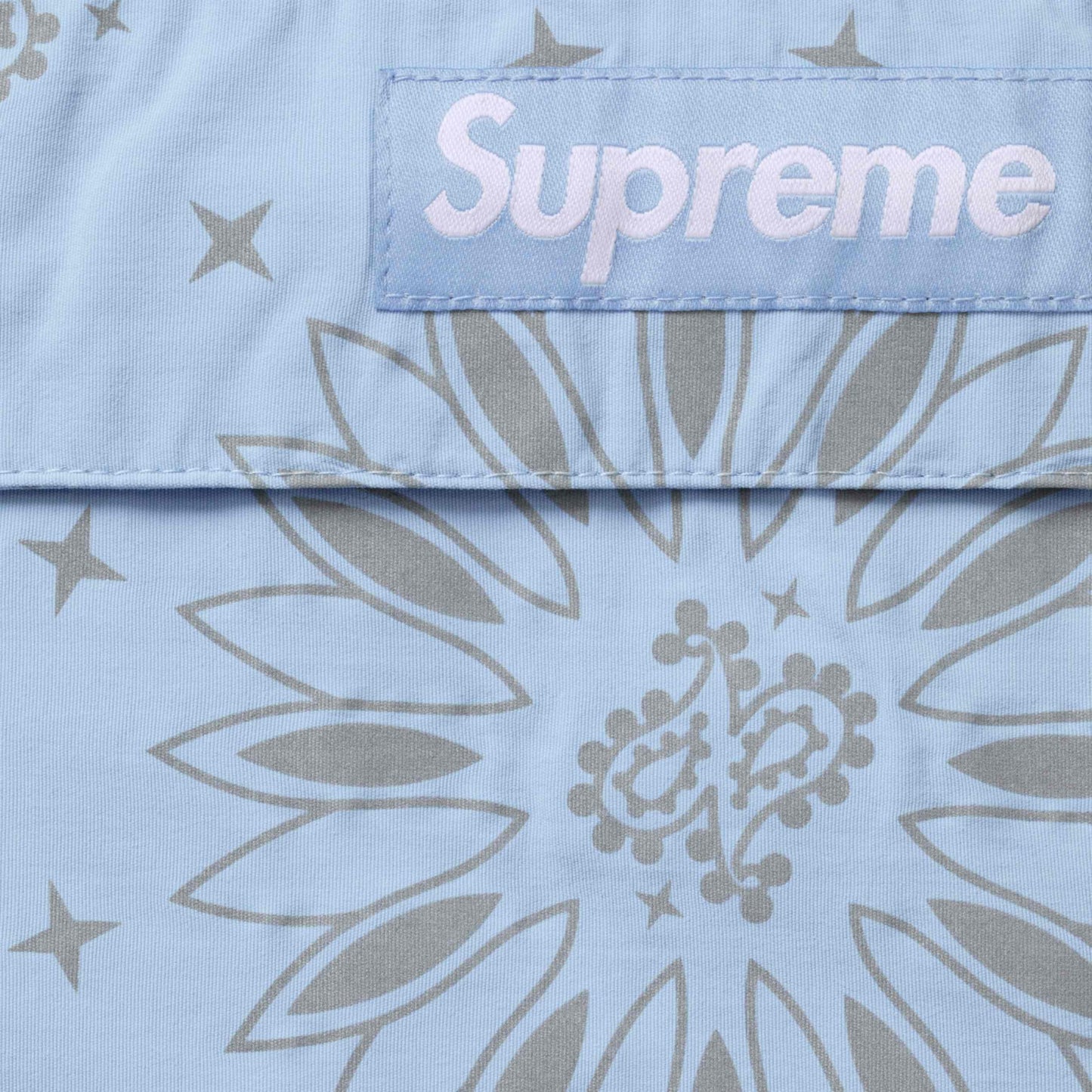 Supreme Reflective Bandana Anorak "Light Blue"