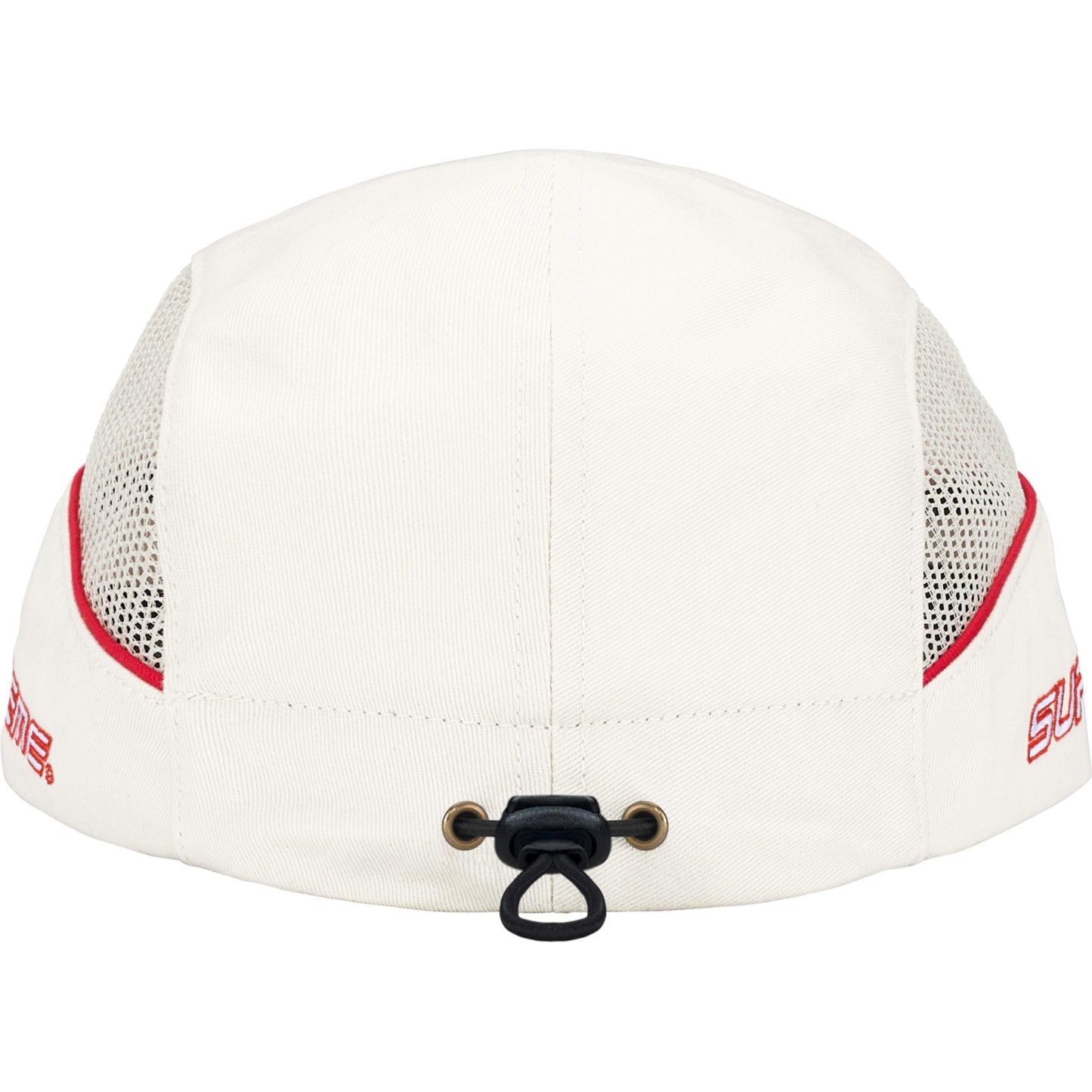 Supreme Side Mesh Piping Camp Cap "Stone"
