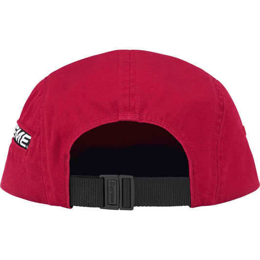 Supreme Side Zip Camp Cap "Red"