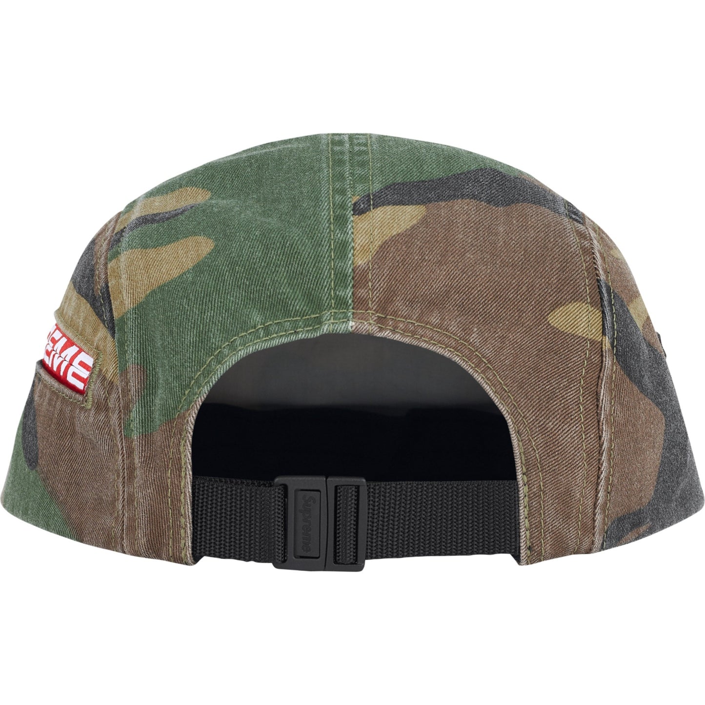 Supreme Side Zip Camp Cap "Woodland Camo"