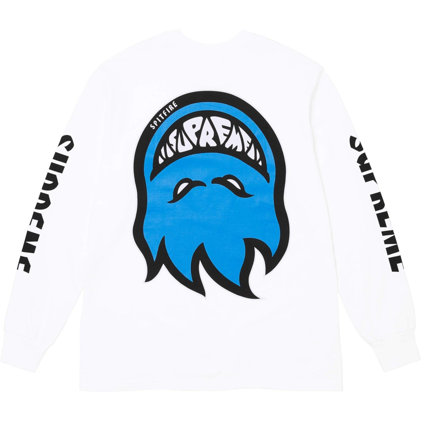 Supreme Spitfire L/S Tee "White"