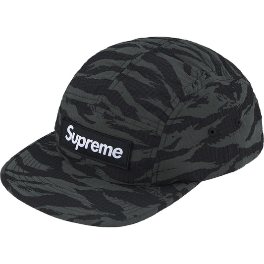Supreme Tiger Camo Ripstop Camp Cap "Black"