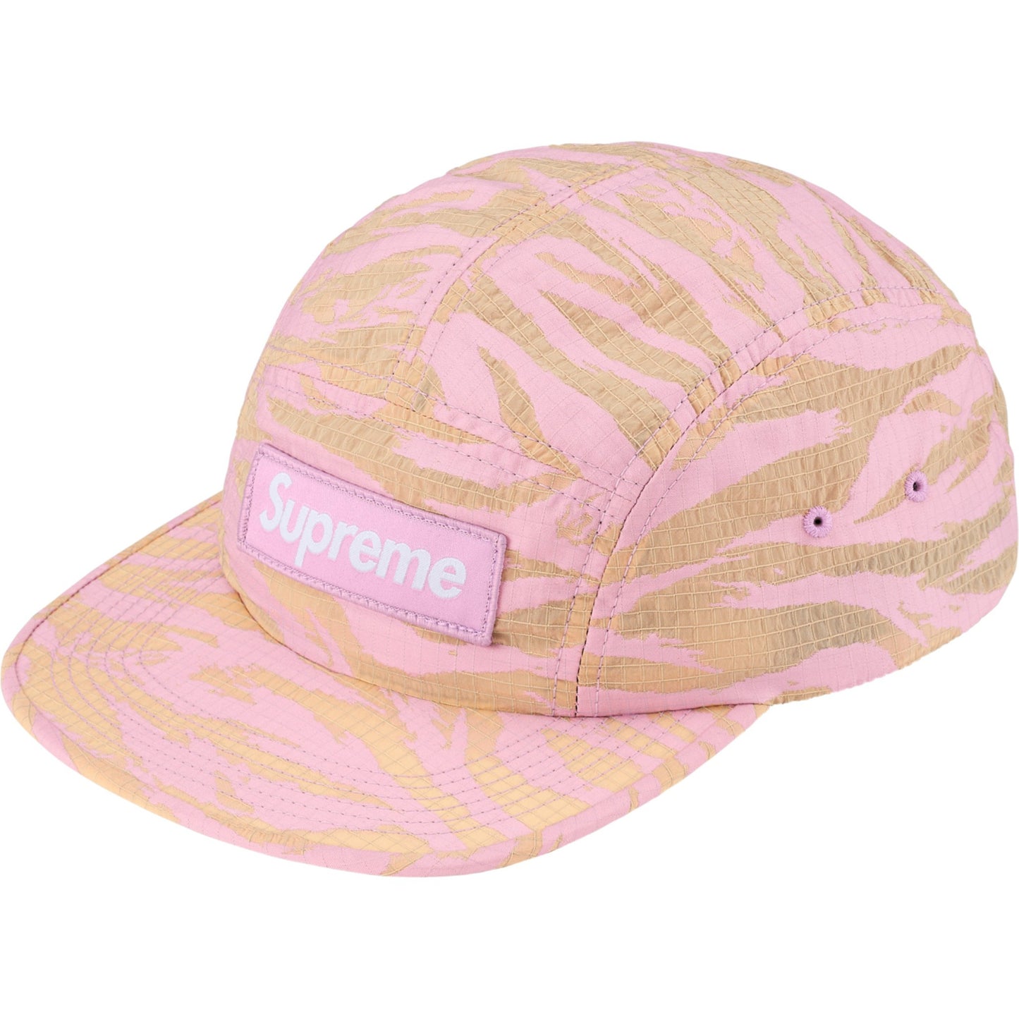 Supreme Tiger Camo Ripstop Camp Cap "Pink"