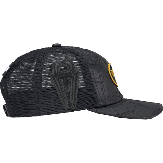 Supreme Vanson Leathers Spider-Man Mesh Back 6-Panel "Black"