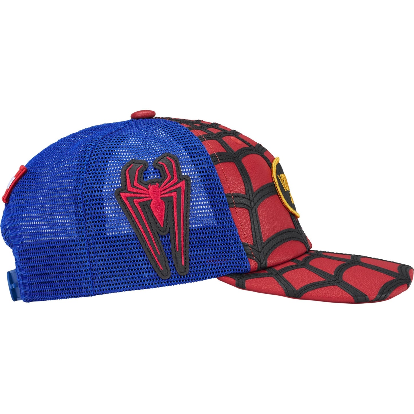 Supreme Vanson Leathers Spider-Man Mesh Back 6-Panel "Red"