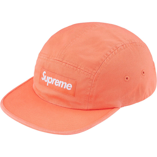 Supreme Washed Chino Twill Camp Cap "Light Orange"