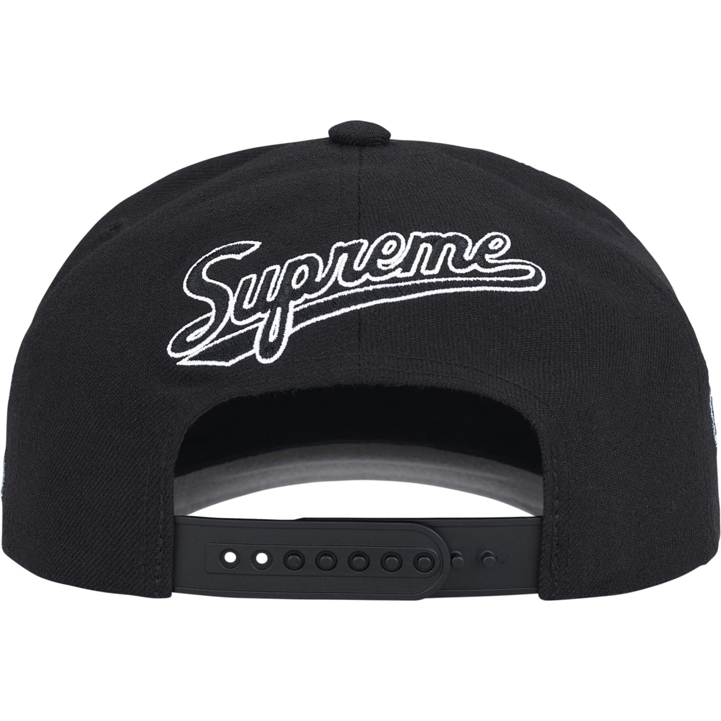 Supreme World Famous S Logo 6-Panel "Black"