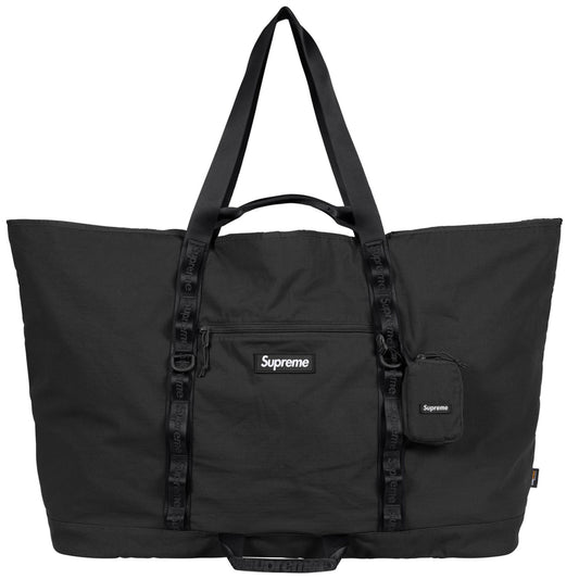 Supreme X-Large Tote Bag + Utility Pouch "Black"