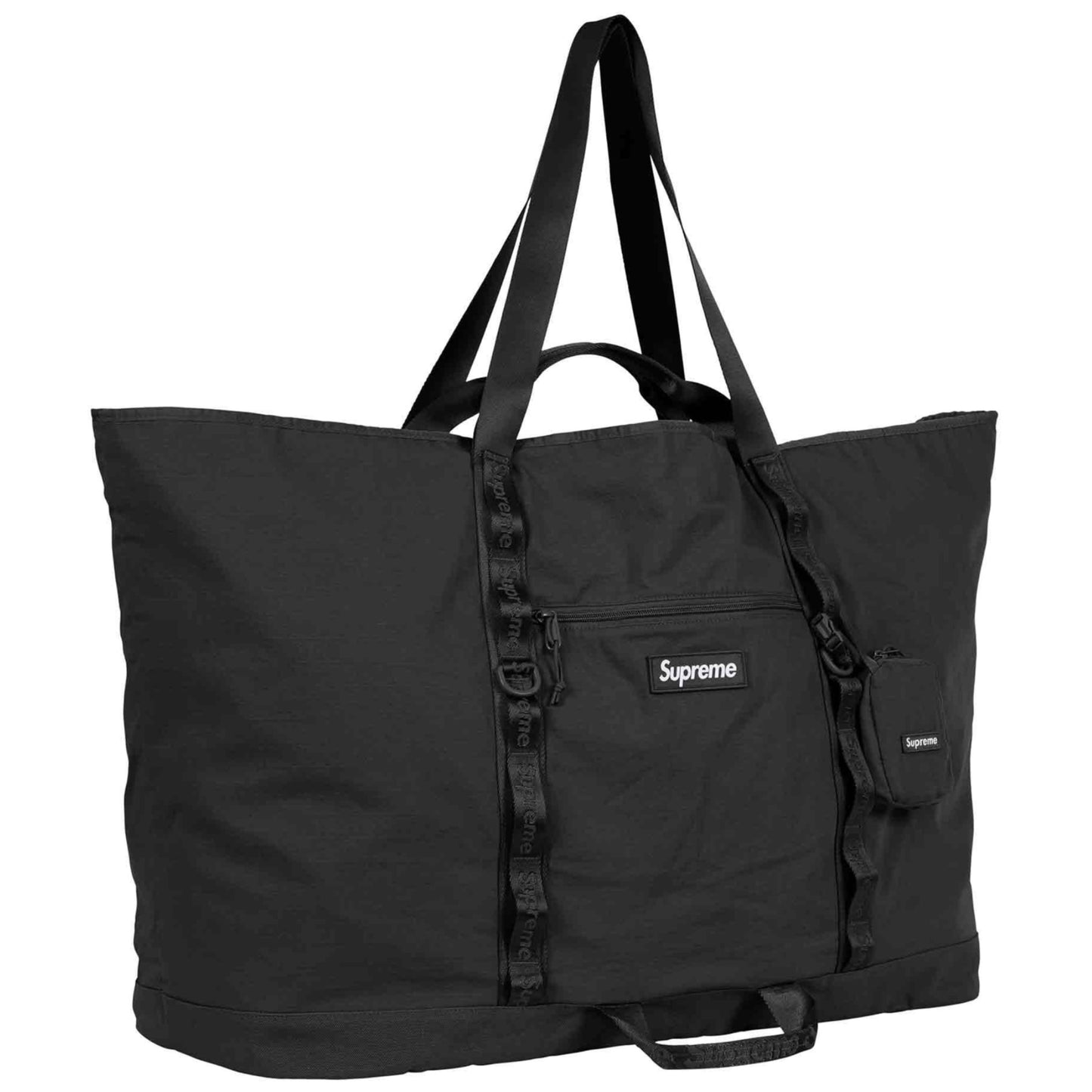 Supreme X-Large Tote Bag + Utility Pouch "Black"