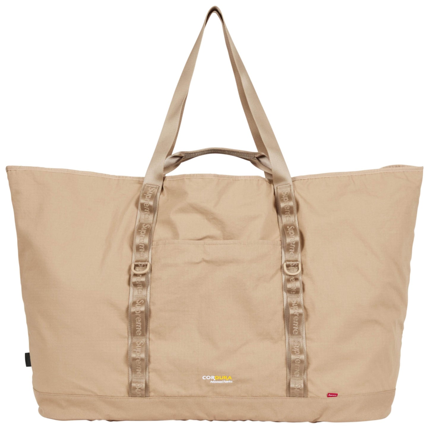 Supreme X-Large Tote Bag + Utility Pouch "Tan"
