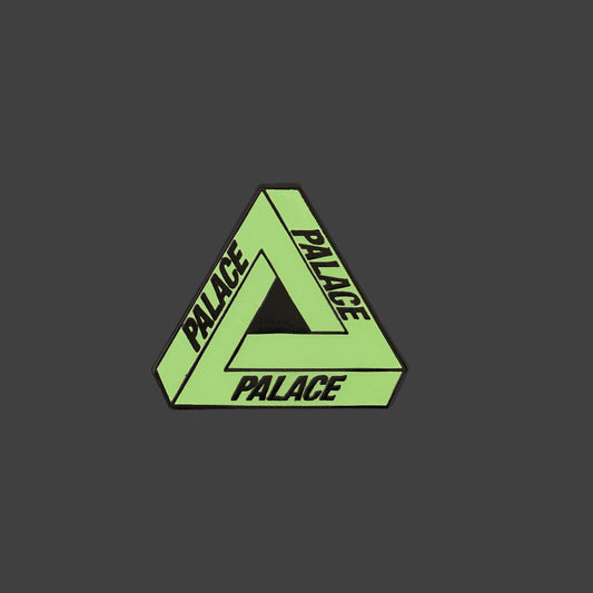 Palace Tri-Ferg Glow Pin Badge "Glow In The Dark"