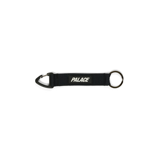 Palace Triangle Webbing Keyring "Black"