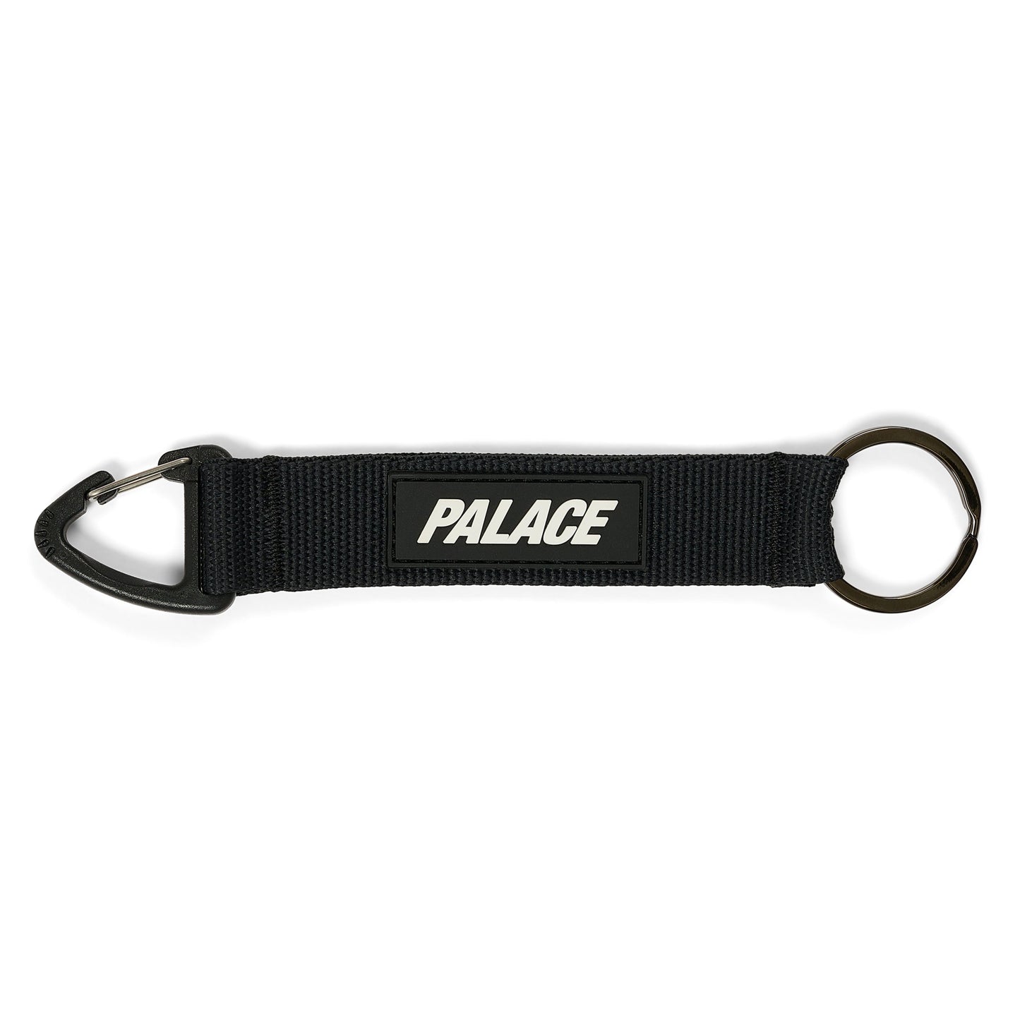 Palace Triangle Webbing Keyring "Black"