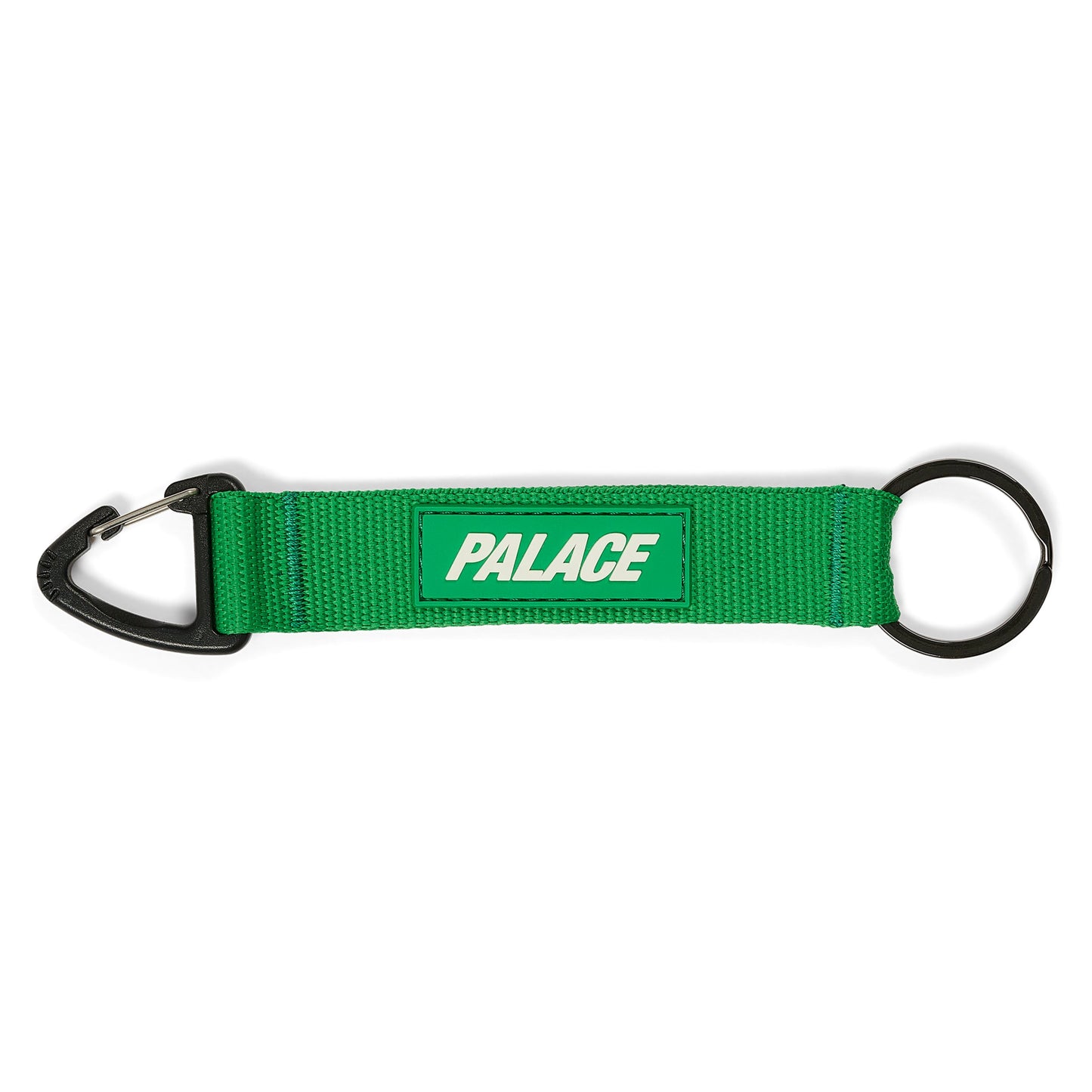 Palace Triangle Webbing Keyring "Green"