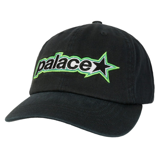 Palace P Star 6-Panel "Black"