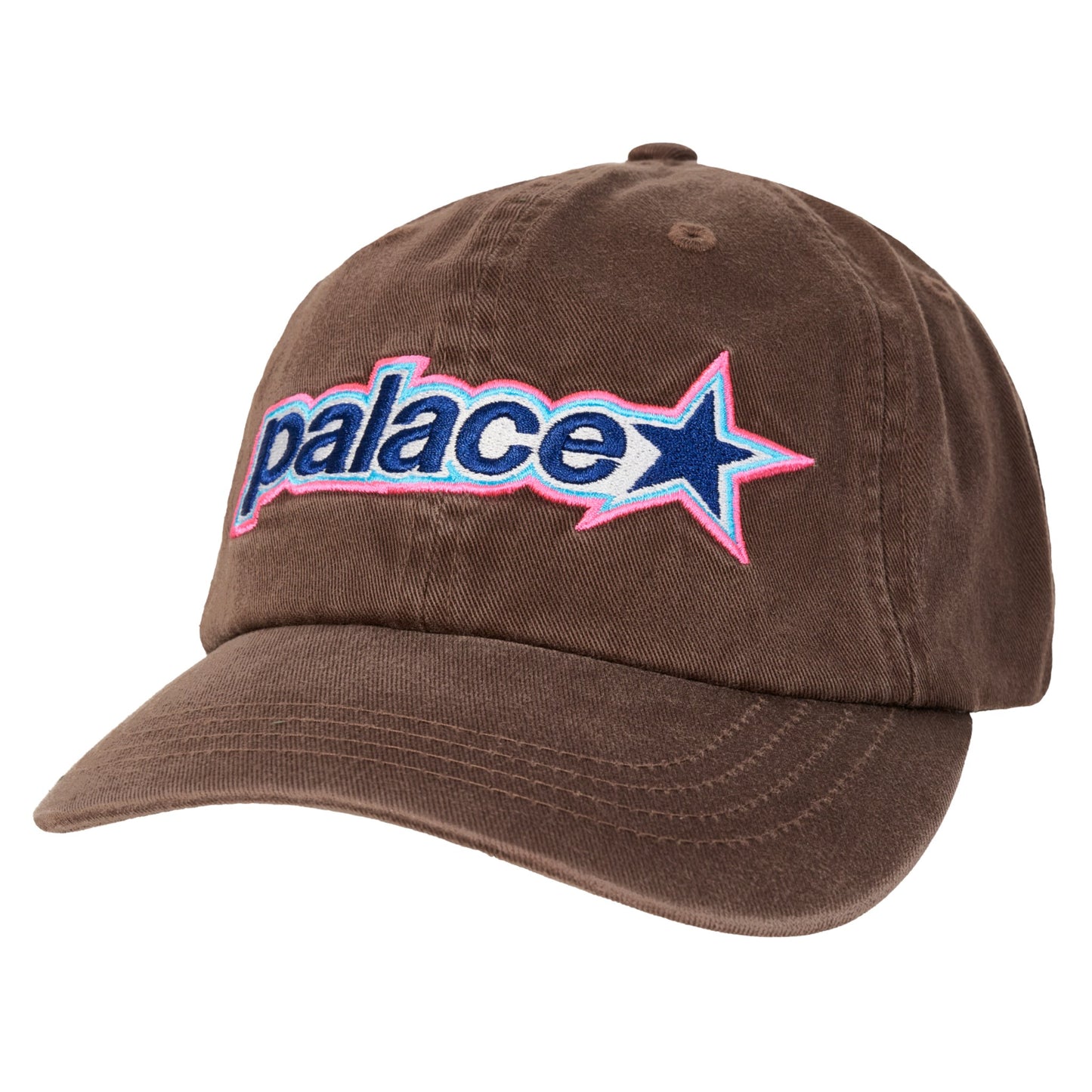 Palace P Star 6-Panel "Brown"