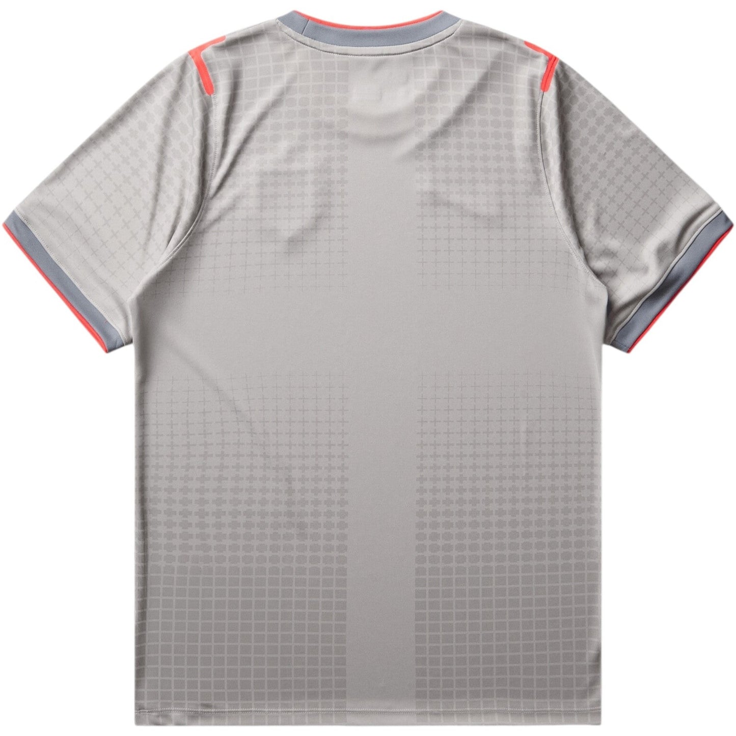 Palace x Nike England Academy Pro Pre-Match Football Top "Pewter Grey/Bright Crimson"