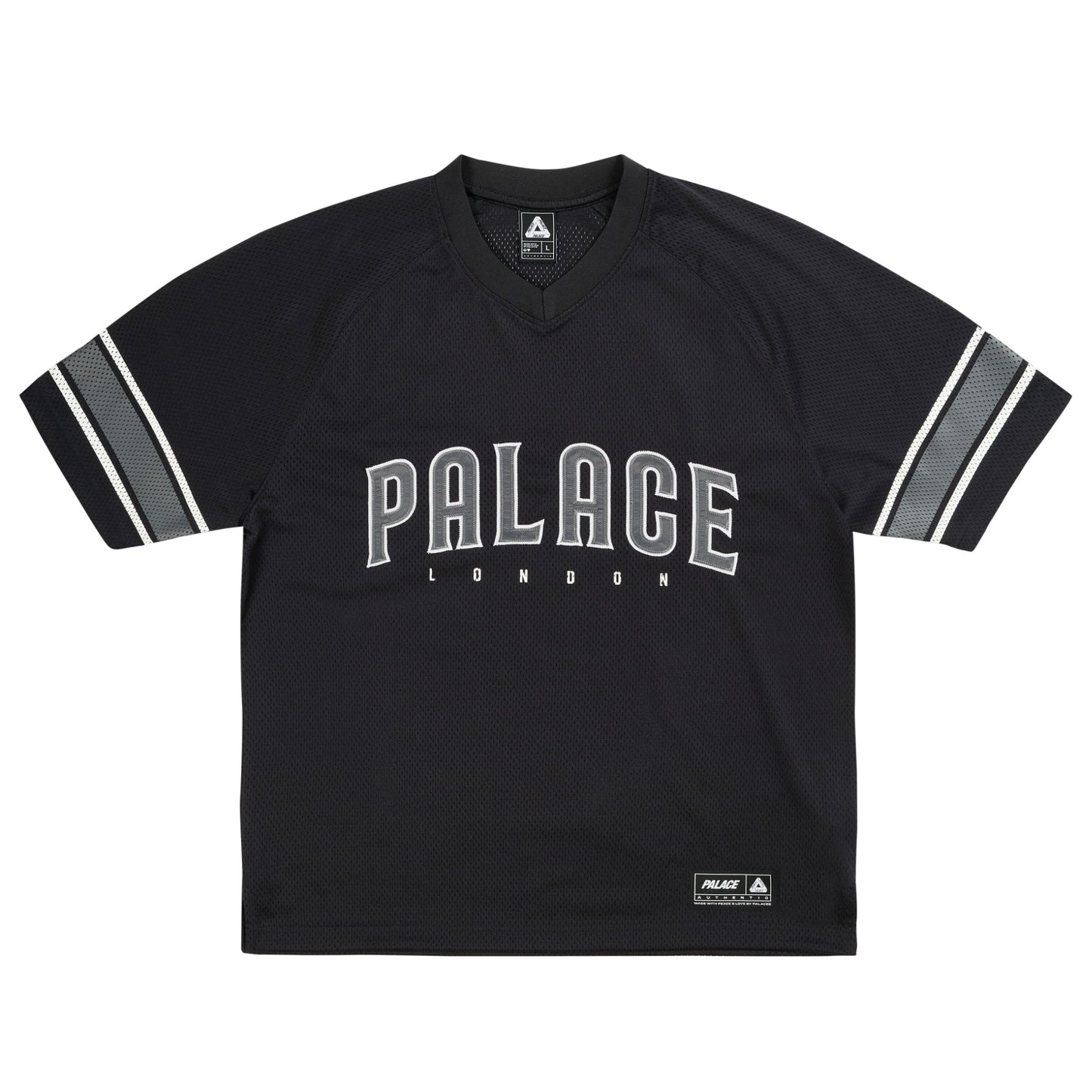 Palace Satin The Park Mesh Jersey "Black"