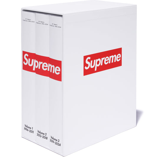 Supreme 30 Years T-Shirts 1994-2024 Book (3-Volumes)