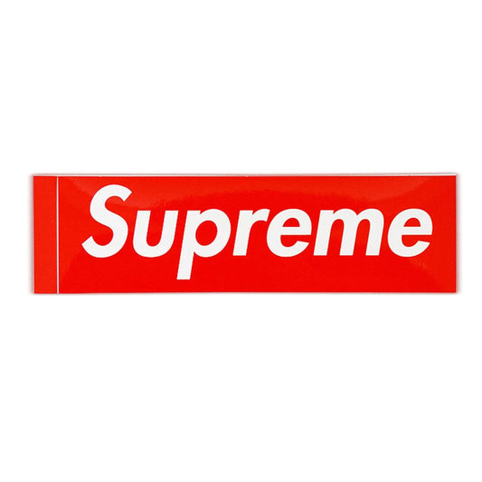 Supreme Box Logo Sticker "Red"