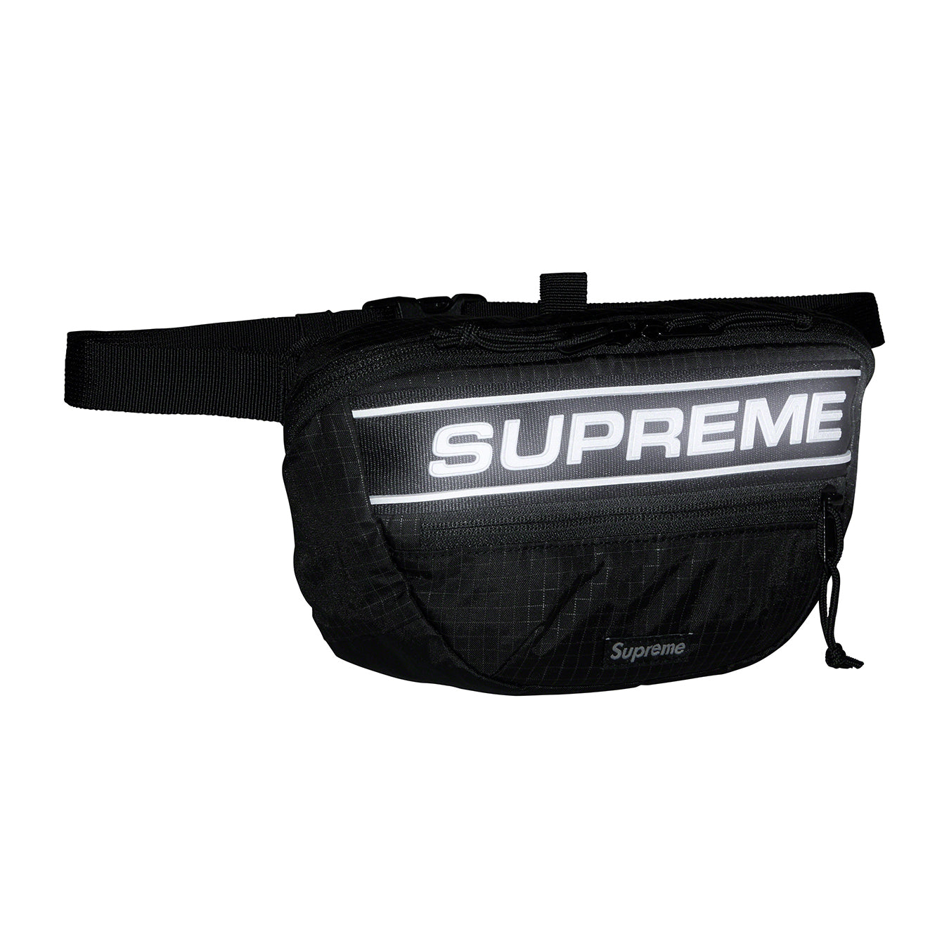 Supreme Logo Waist Bag "Black"