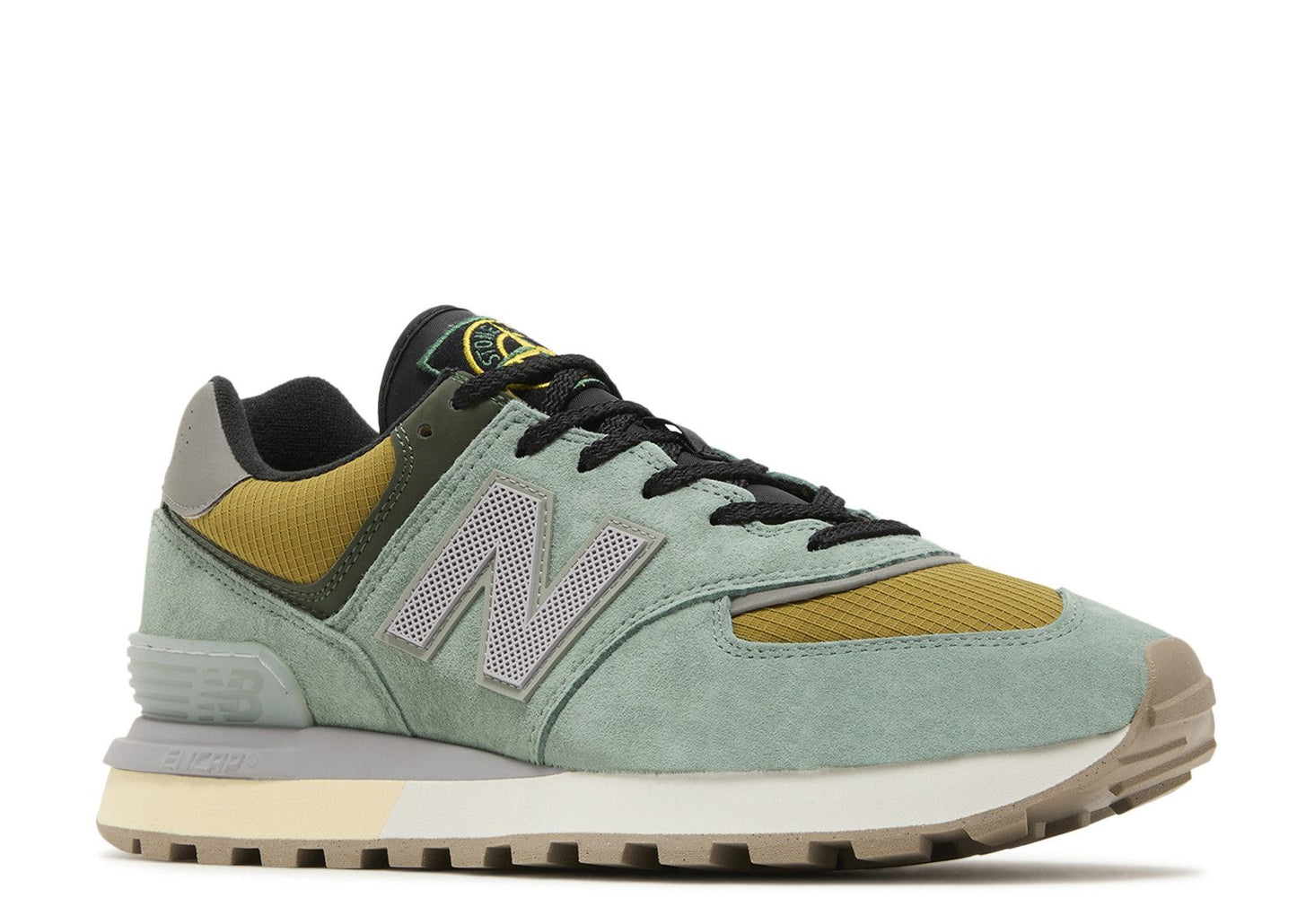 Stone Island x New Balance 574 Legacy "Light Green"