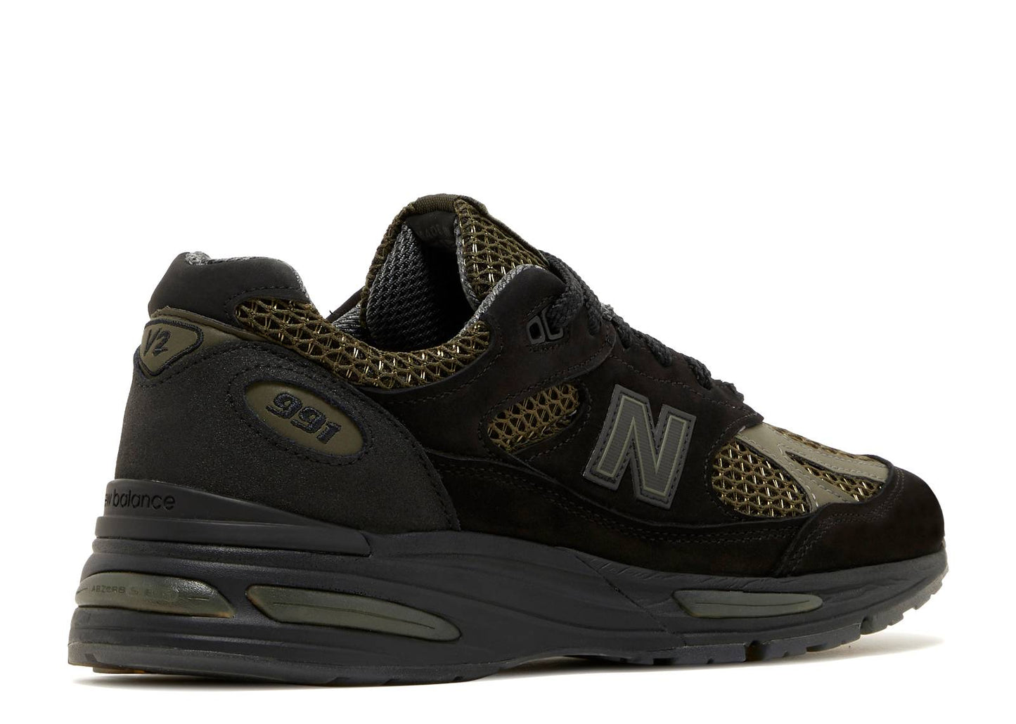 Stone Island x New Balance 991v2 Made in England "Black"