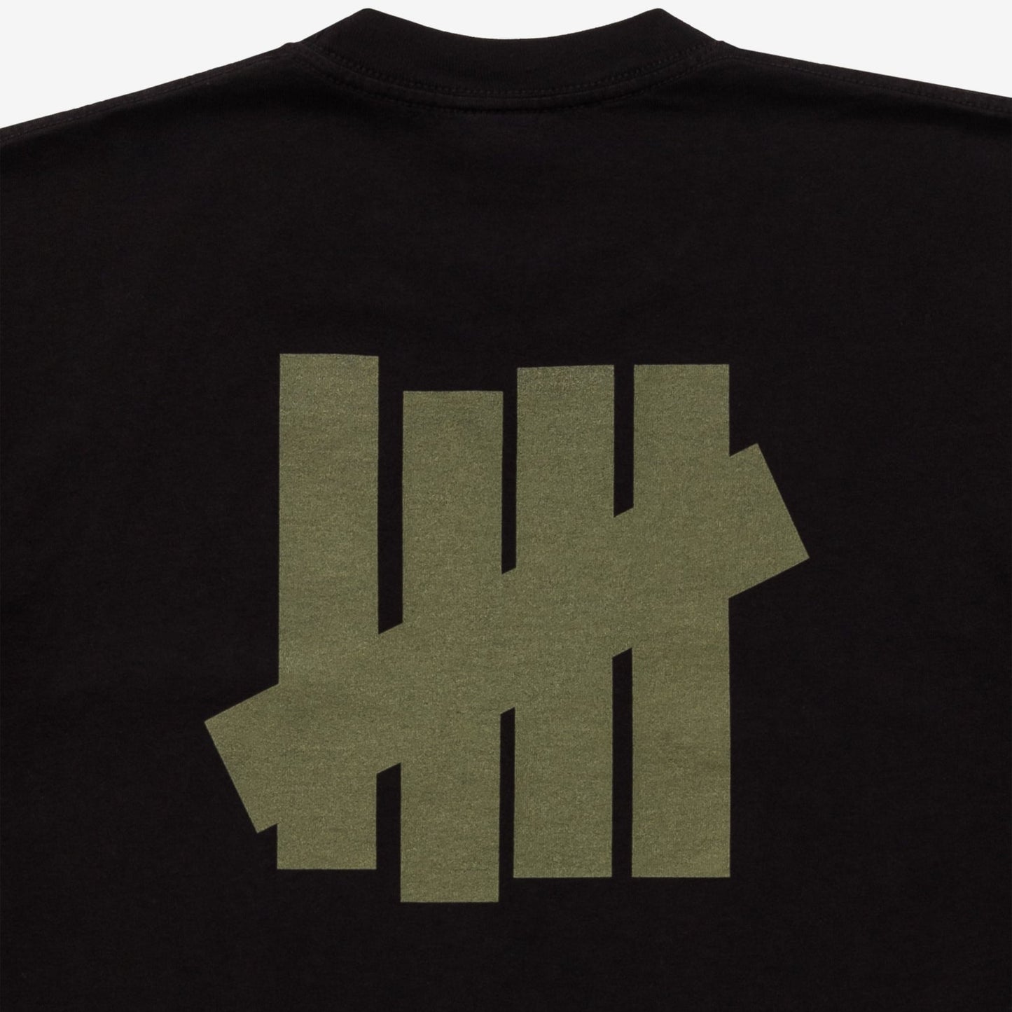 Undefeated Stencil S/S Tee "Black"