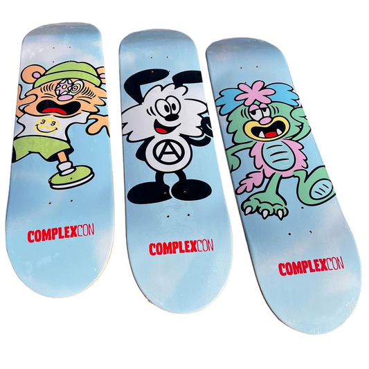 Verdy x ComplexCon Skateboard Deck (Set of 3)