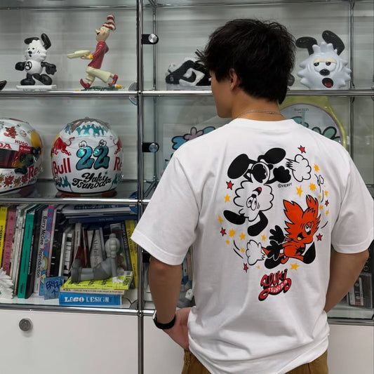 Verdy x Yuki Tsunoda T-Shirt "White" (F1 Singapore Grand Prix)