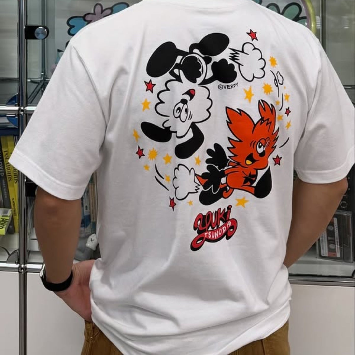 Verdy x Yuki Tsunoda T-Shirt "White" (F1 Singapore Grand Prix)