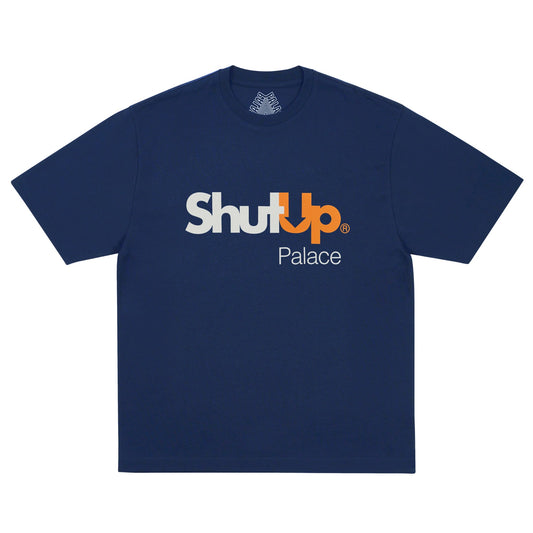 Palace Shut Up T-Shirt "Navy"
