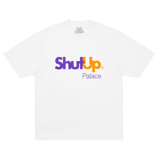 Palace Shut Up T-Shirt "White"