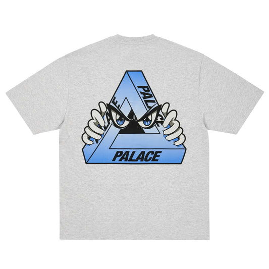 Palace Tri-Peek T-Shirt "Grey Marl"