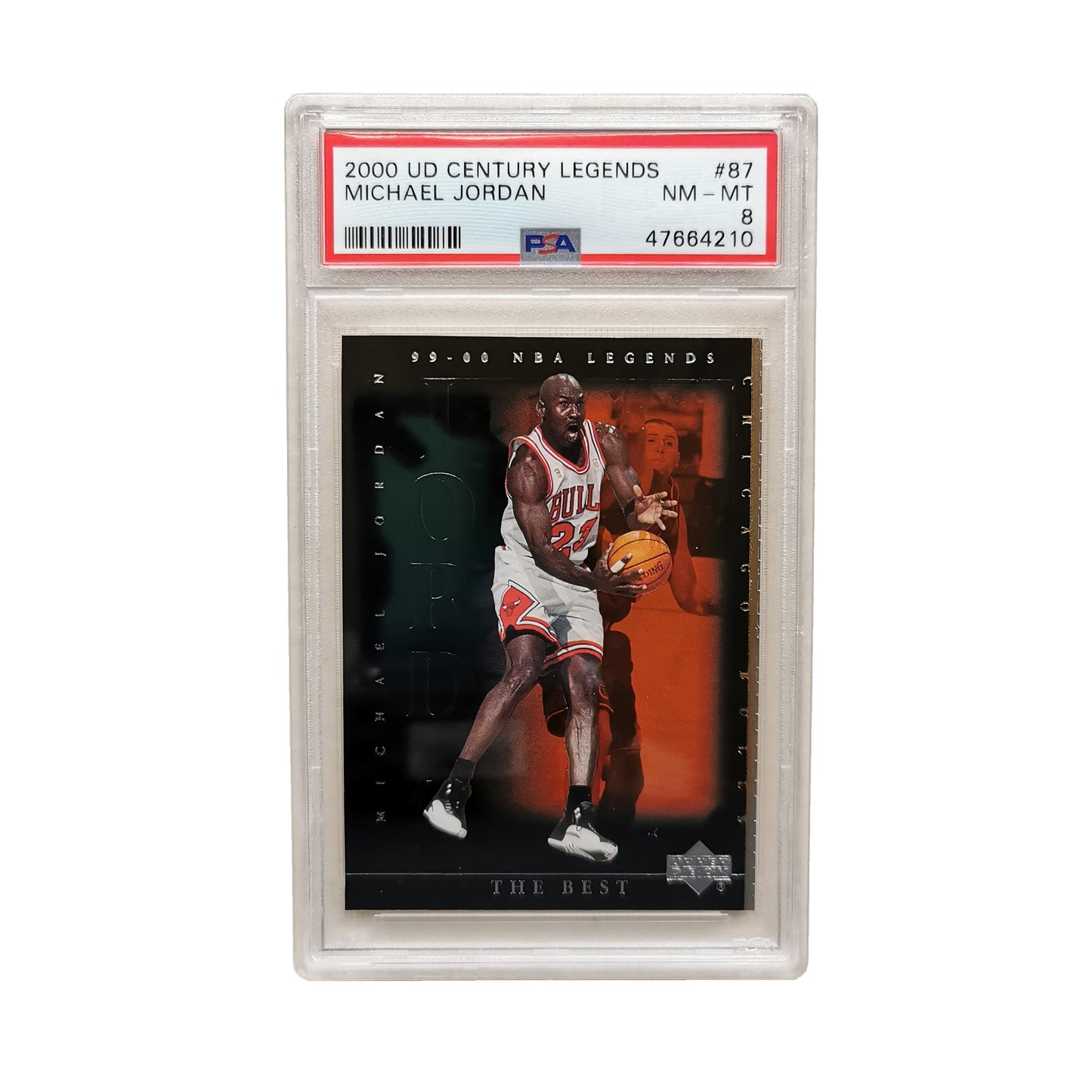 2000 Upper Deck UD Century Legends Michael Jordan #87 Mint PSA 8