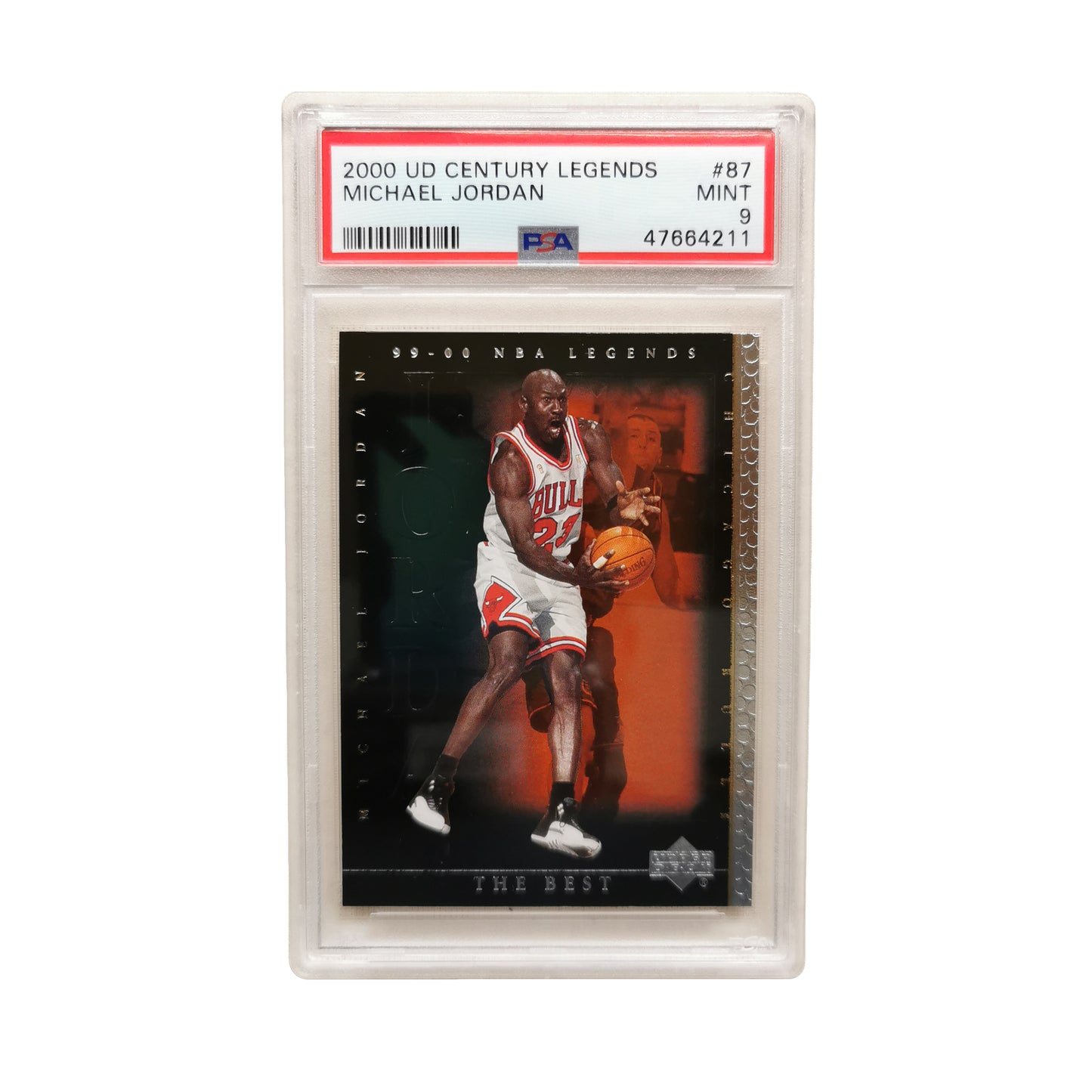 2000 Upper Deck UD Century Legends Michael Jordan #87 Mint PSA 9