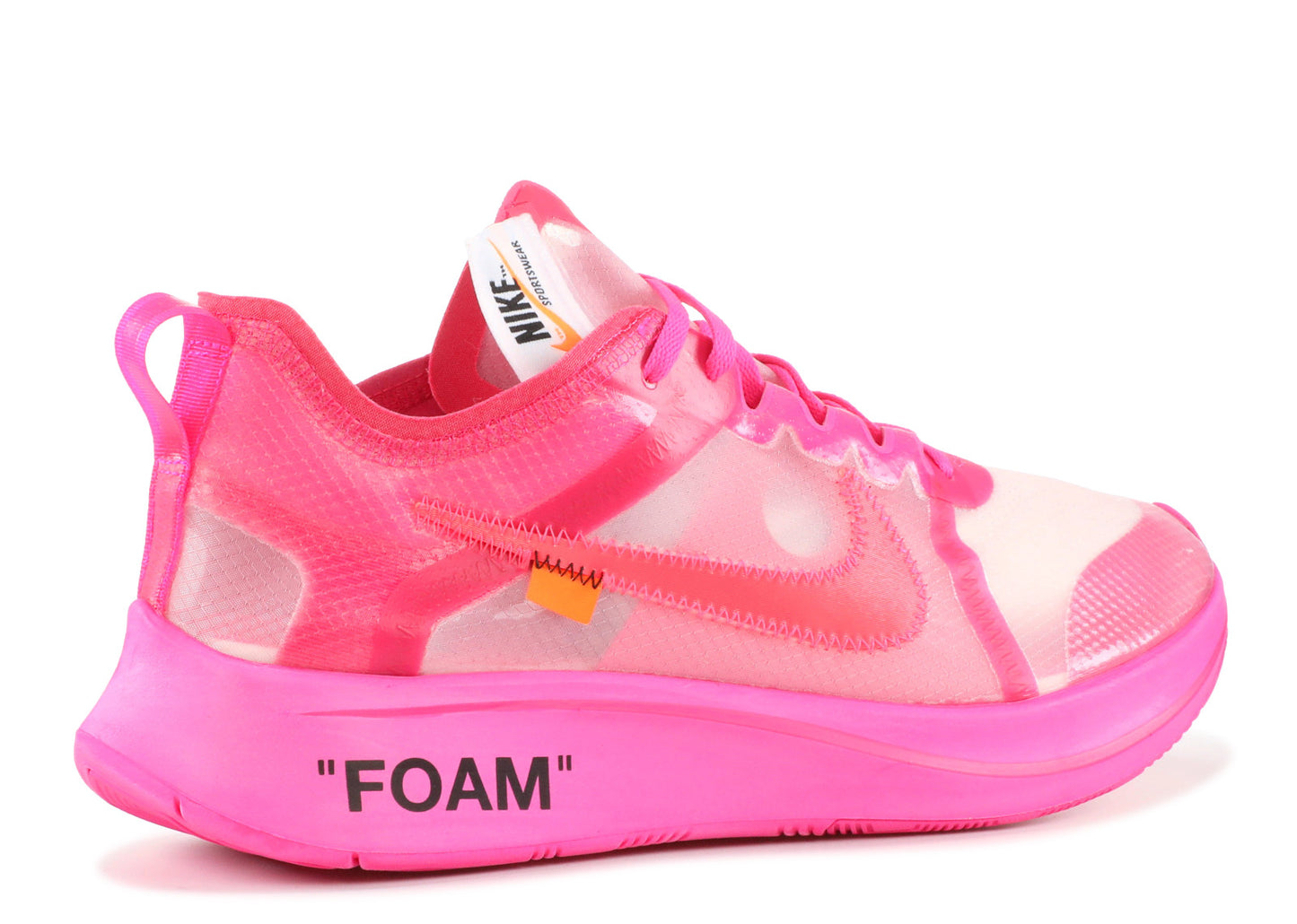 Off White x Nike Zoom Fly "Pink"