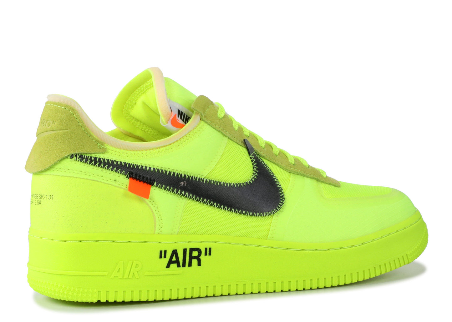 Off White x Nike Air Force 1 Low "Volt"