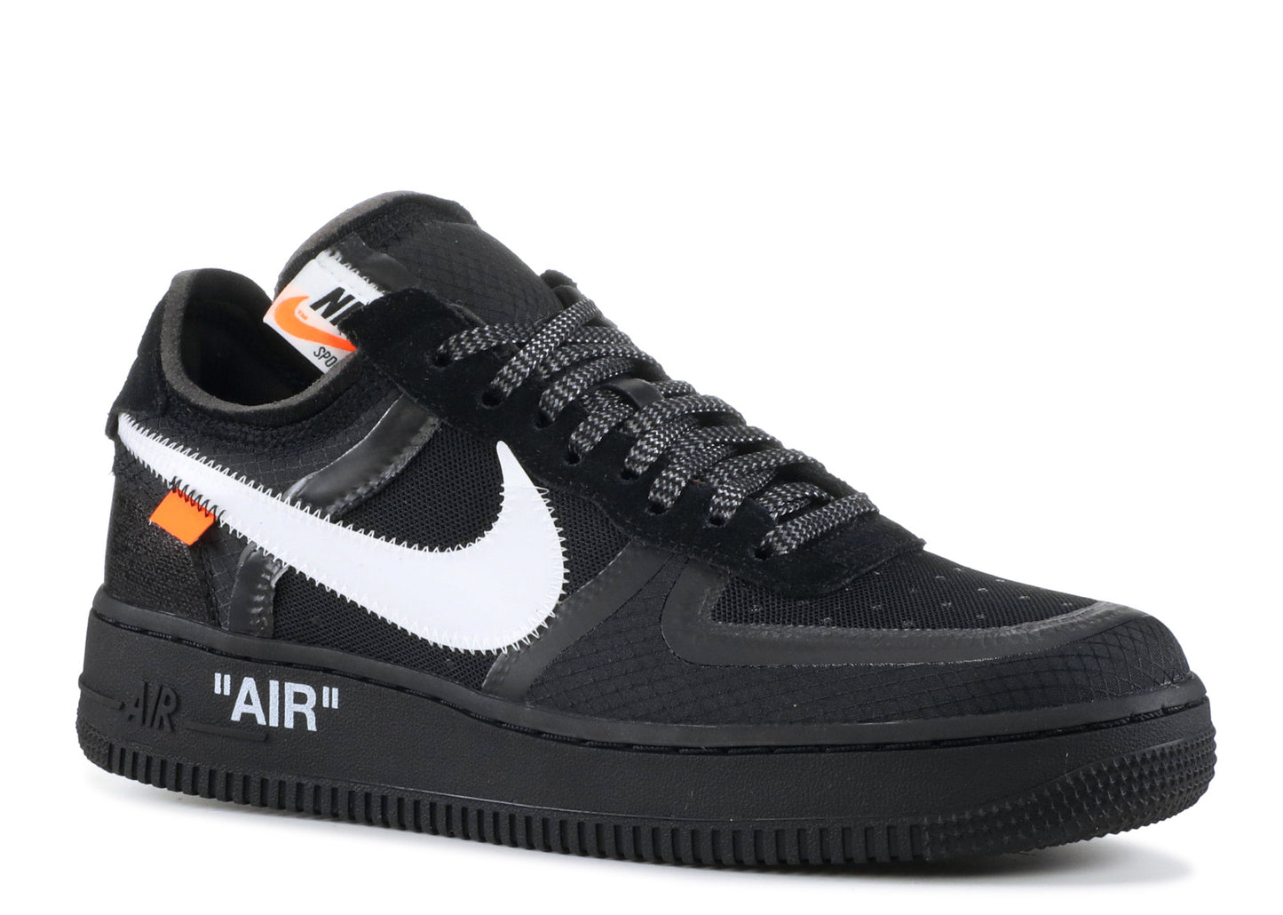 Off White x Nike Air Force 1 Low "Black"