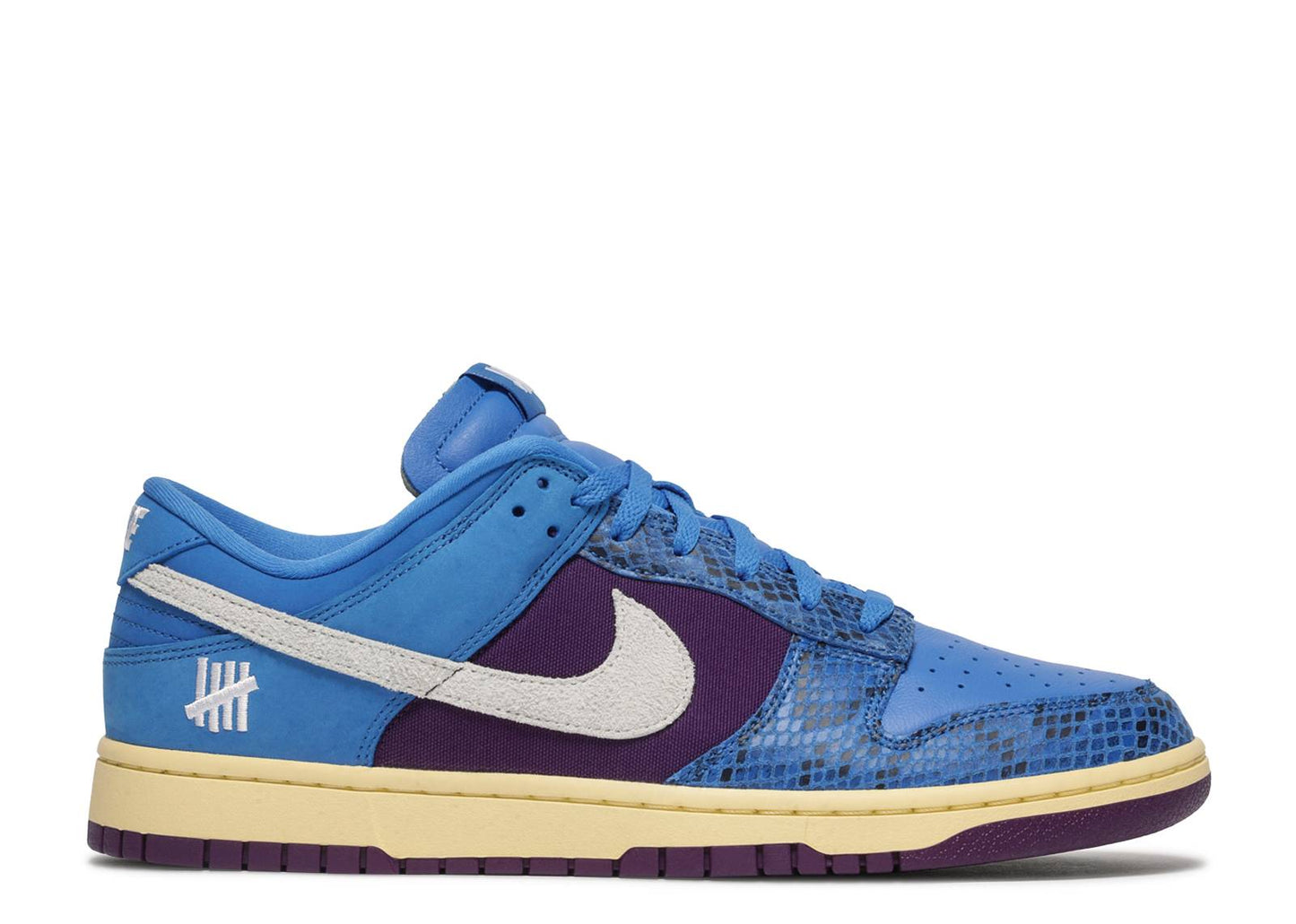 Undefeated x Nike Dunk Low SP "5 On It Royal"