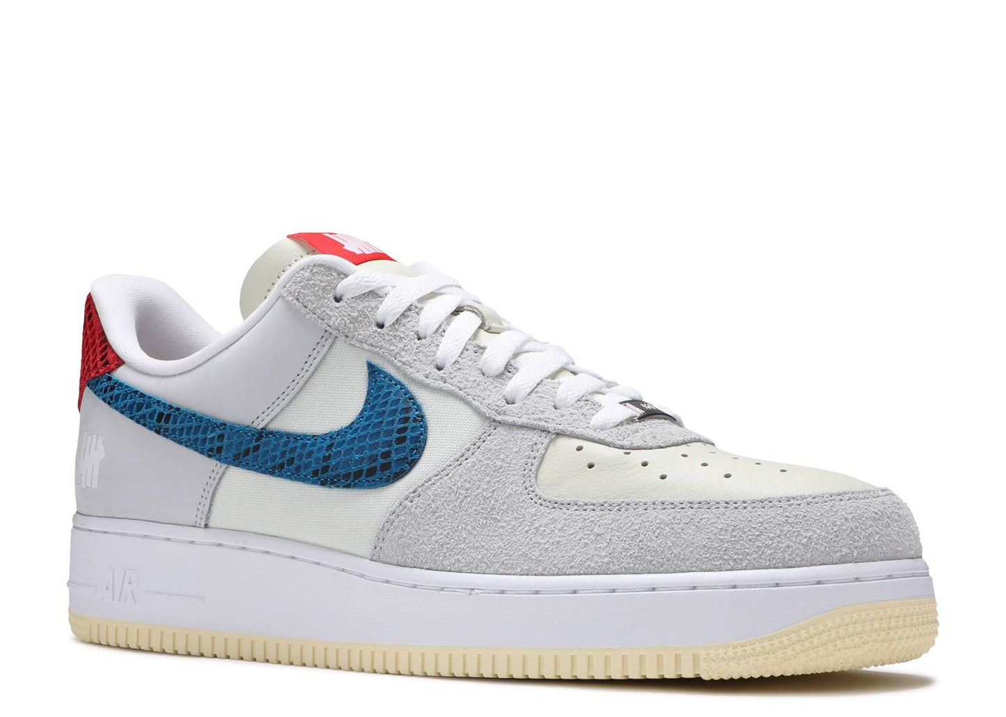 Undefeated x Nike Air Force 1 Low "5 On It White"