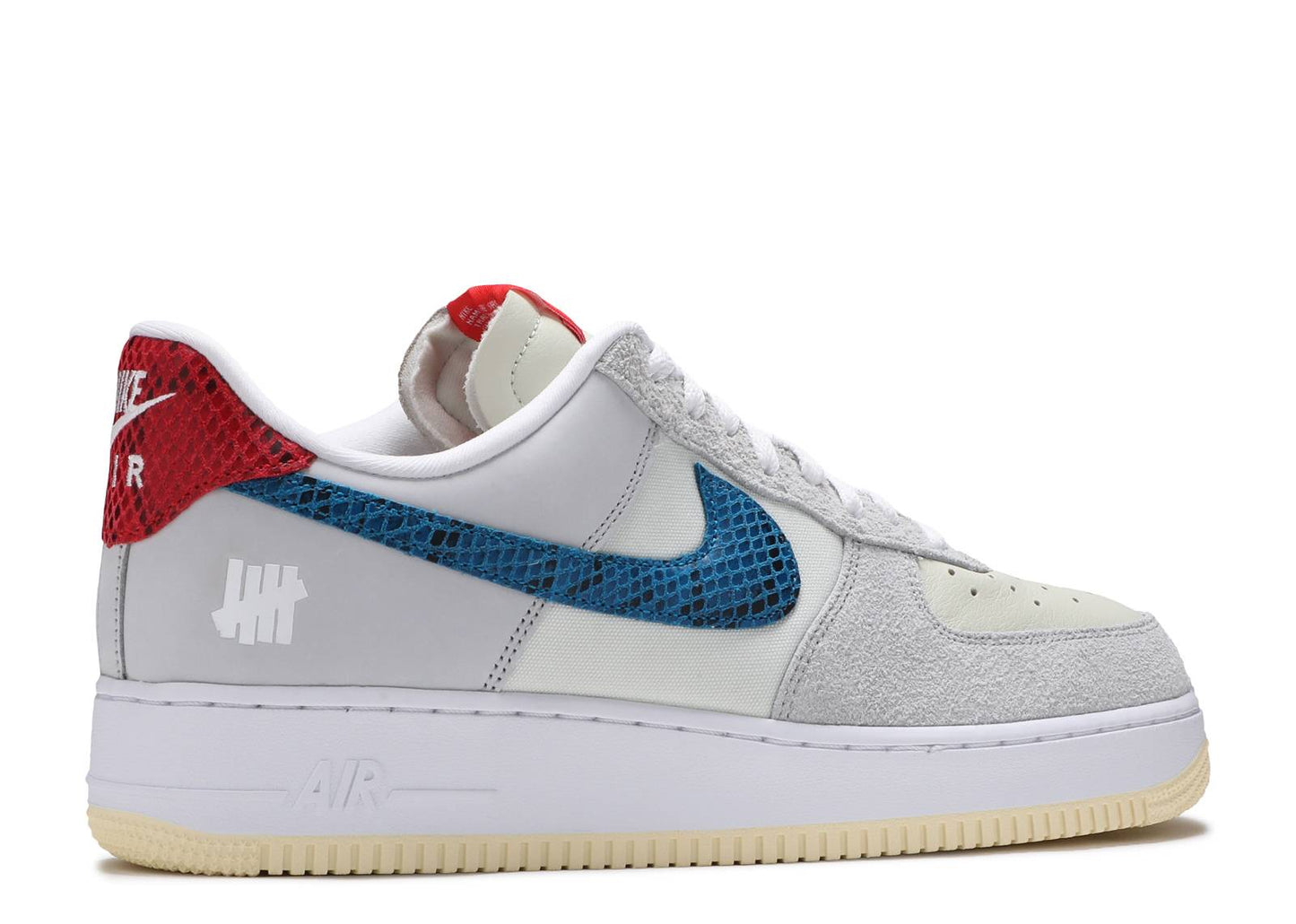 Undefeated x Nike Air Force 1 Low "5 On It White"