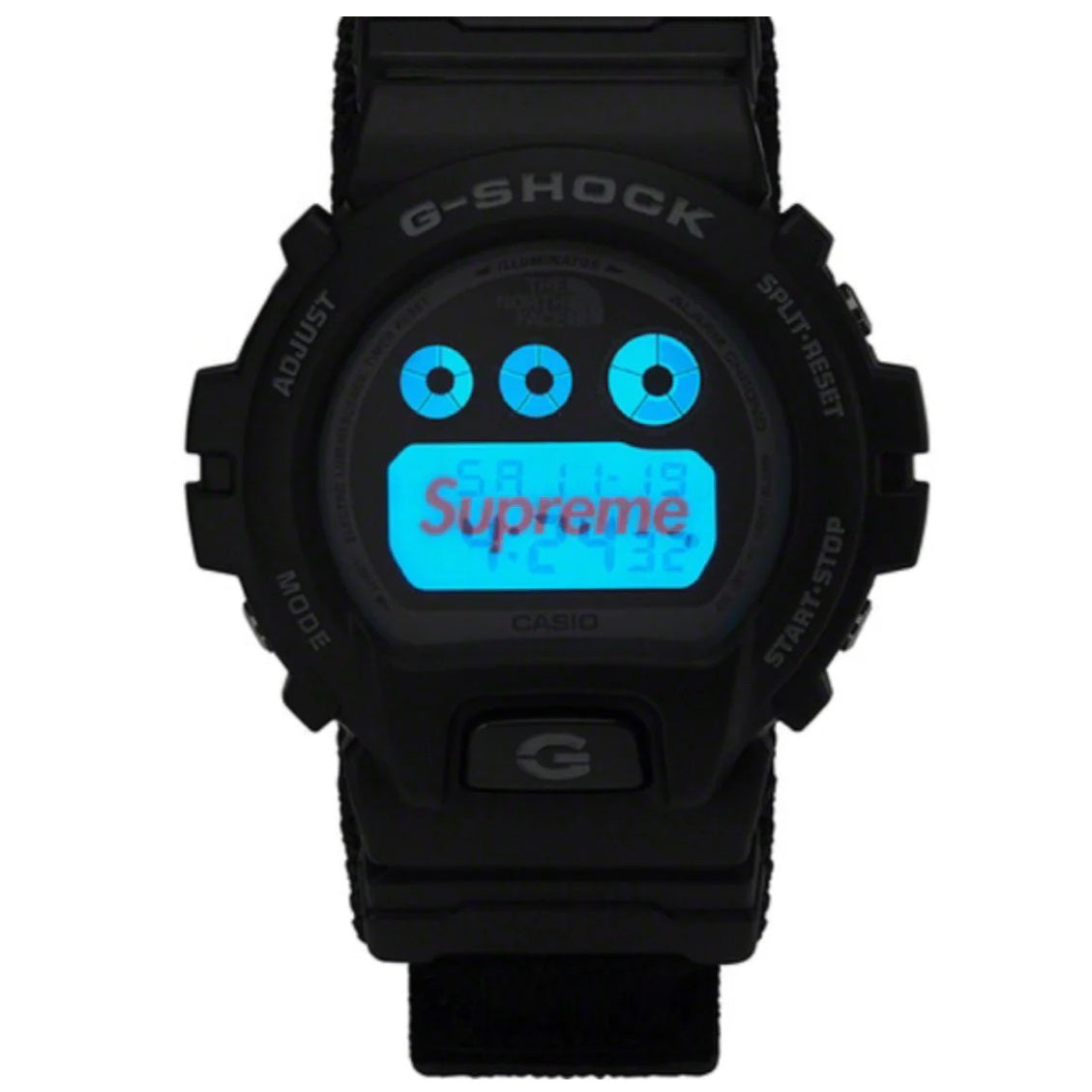 Supreme x The North Face x G-SHOCK Watch "Black"