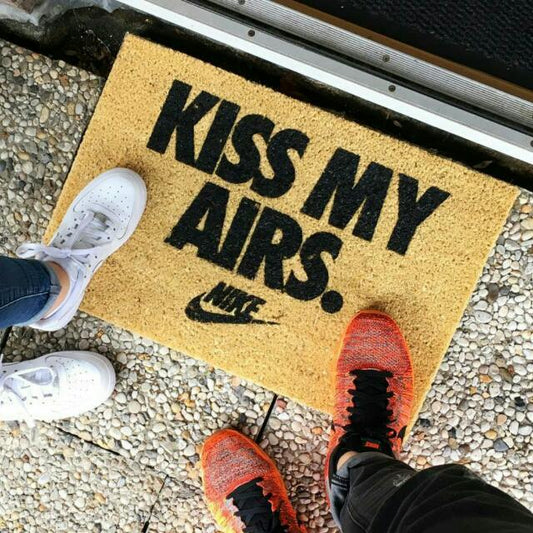 Nike "Kiss My Airs" Doormat